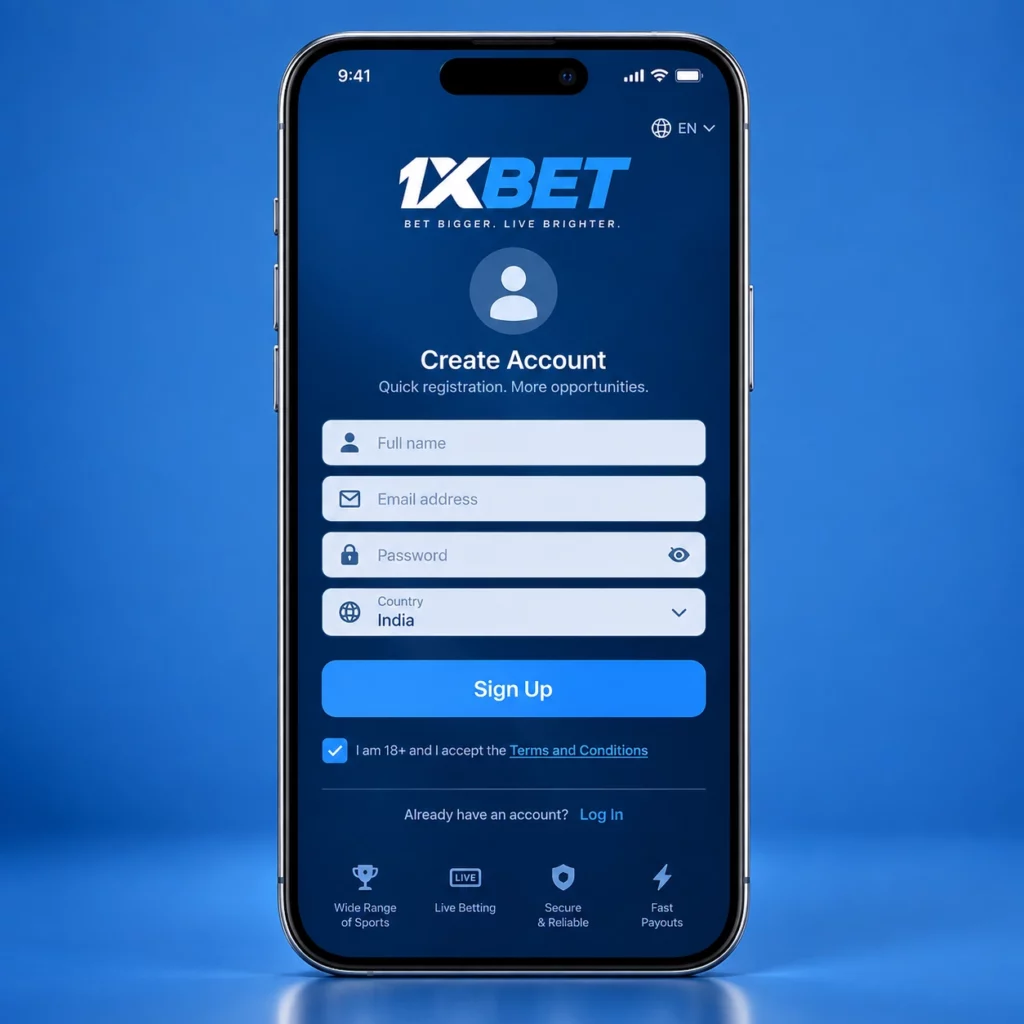 Comment S'inscrire sur 1xBet Sénégal